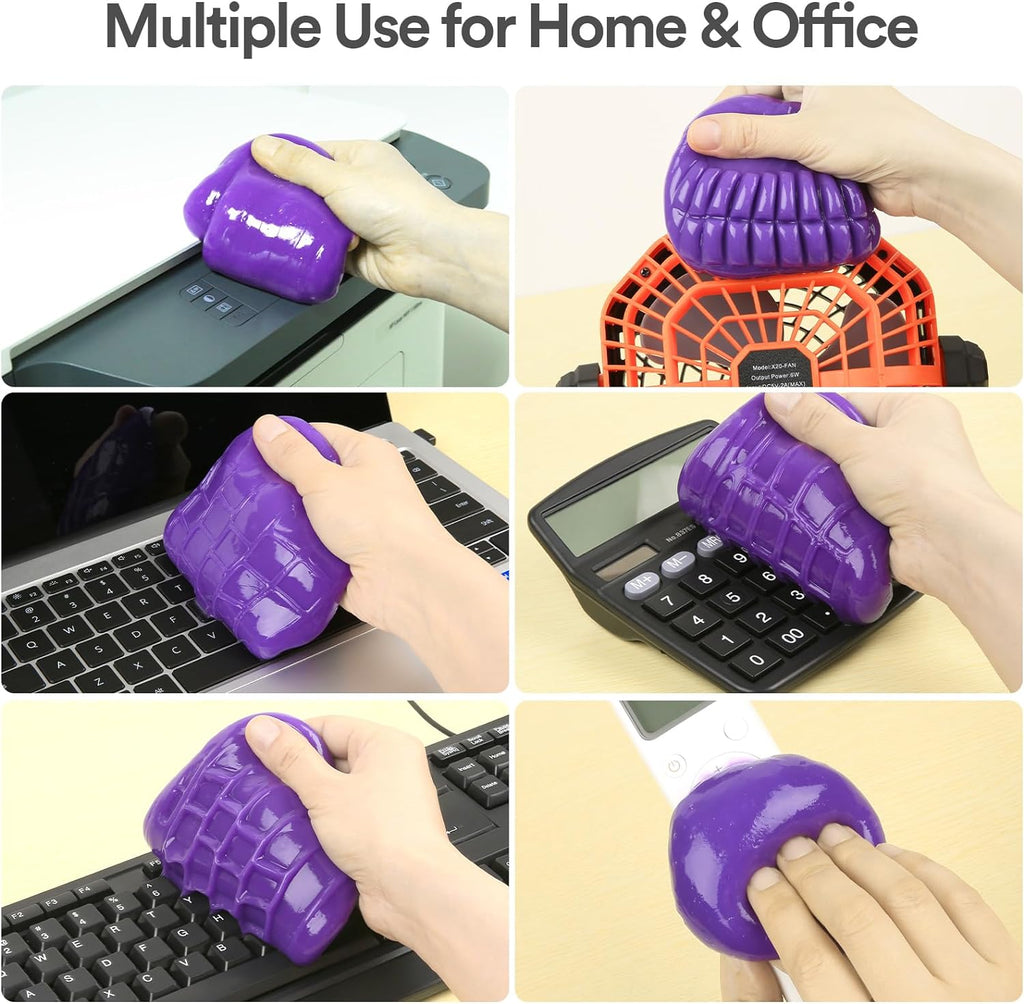 Car Cleaning Gel Detailing Putty Auto Detail Tools Car Interior Cleaner Slime Car Accessories Christmas Stocking Stuffers for Men Women Teens White Elephant Gifts Adults